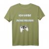 Herren Ich Liebe Es Wenn Meine Freundin Mich Zocken Lässt T-Shirt – Lustiges Gaming Geschenk für Männer, Gamer & Freund zum Geburtstag, Weihnachten & Adventskalender