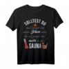 Lustiges Sauna Spruch T-Shirt für Herren & Damen - Wellness & Saunagenuss mit humorvollem Motiv
