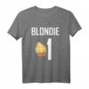 Every Blondie needs a Brownie - Süßes Freundinnen T-Shirt für Junggesellenabschied, Fasching & Bäckerinnen mit Cupcake-Motiv