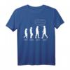Lustiges Evolution Lockdown Quarantäne T-Shirt – Witziges Geschenk für HapMonkey & Corona-Sprüche