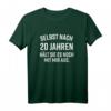 Selbst nach 20 Jahren hält sie es noch mit mir aus - Lustiges Jubiläums T-Shirt für den 20. Jahrestag