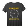 Dreiviertelzeitgeschenk für Ossi Ostdeutsch - Humorvolles DDR-inspiriertes T-Shirt für Ostdeutsche und DDR-Fans