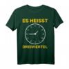 Dreiviertelzeitgeschenk für Ossi Ostdeutsch - Humorvolles DDR-inspiriertes T-Shirt für Ostdeutsche und DDR-Fans