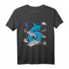 Kinder Geburtstagsshirt für 6 Jahre Junge mit Hai Motiv – Perfekt für den 6. Geburtstag & Hai Fans
