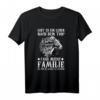 Leben Nach Dem Tod? Fass Meine Familie an & Du wirst es wissen Wikinger T-Shirt – Lustiges Nordmänner Outfit & Geschenkidee für Fans der nordischen Mythologie