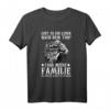 Leben Nach Dem Tod? Fass Meine Familie an & Du wirst es wissen Wikinger T-Shirt – Lustiges Nordmänner Outfit & Geschenkidee für Fans der nordischen Mythologie