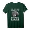 Leben Nach Dem Tod? Fass Meine Familie an & Du wirst es wissen Wikinger T-Shirt – Lustiges Nordmänner Outfit & Geschenkidee für Fans der nordischen Mythologie