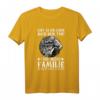 Leben Nach Dem Tod? Fass Meine Familie an & Du wirst es wissen Wikinger T-Shirt – Lustiges Nordmänner Outfit & Geschenkidee für Fans der nordischen Mythologie