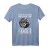 Leben Nach Dem Tod? Fass Meine Familie an & Du wirst es wissen Wikinger T-Shirt – Lustiges Nordmänner Outfit & Geschenkidee für Fans der nordischen Mythologie
