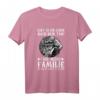 Leben Nach Dem Tod? Fass Meine Familie an & Du wirst es wissen Wikinger T-Shirt – Lustiges Nordmänner Outfit & Geschenkidee für Fans der nordischen Mythologie