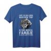 Leben Nach Dem Tod? Fass Meine Familie an & Du wirst es wissen Wikinger T-Shirt – Lustiges Nordmänner Outfit & Geschenkidee für Fans der nordischen Mythologie