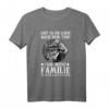 Leben Nach Dem Tod? Fass Meine Familie an & Du wirst es wissen Wikinger T-Shirt – Lustiges Nordmänner Outfit & Geschenkidee für Fans der nordischen Mythologie