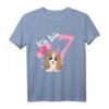 Kinder Geburtstagsshirt Kleiner Hund zum 7. Geburtstag für Mädchen und Jungen – Lustiges Geschenk für die Geburtstagsparty
