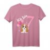 Kinder Geburtstagsshirt Kleiner Hund zum 7. Geburtstag für Mädchen und Jungen – Lustiges Geschenk für die Geburtstagsparty