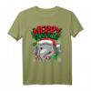 Weihnachtselefant - Süßes Weihnachts-Tiermotiv T-Shirt für Kinder und Erwachsene, Perfekt für Festliche Anlässe & Heiligabend
