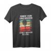 Tennis Einer Von Uns Beiden Spielt Besser Als Du - Lustiges Spruch T-Shirt für Tennisspieler & Trainer zum Training & Geschenk