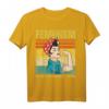 Feminism Is My Second Favorite F Word - Lustiges Feministinnen Retro T-Shirt für starke, selbstbestimmte Frauen