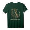 Wikinger Frauen T-Shirt - Honor Glory Family, Schildmaid Design für nordische Mythologie und Wikinger-Fans