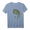Yin Yang Tree Design Meditation Namaste Positivität T-Shirt - Umweltfreundliche Kleidung für Kinder & Erwachsene, Nachhaltiges Geschenk für Naturliebhaber