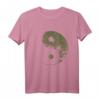 Yin Yang Tree Design Meditation Namaste Positivität T-Shirt - Umweltfreundliche Kleidung für Kinder & Erwachsene, Nachhaltiges Geschenk für Naturliebhaber