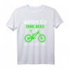 Warum ich ohne Akku fahre weil ich es kann Mountain Bike T-Shirt – Lustiges Fahrrad Geschenk für Radfahrer, Biker & Mountainbiker