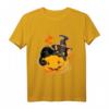 Süße Schwarze Katze Hexe Halloween T-Shirt – Katzenmutter Geschenk für Frauen & Kinder, Perfekt für Halloween Partys & Trick or Treat