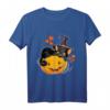 Süße Schwarze Katze Hexe Halloween T-Shirt – Katzenmutter Geschenk für Frauen & Kinder, Perfekt für Halloween Partys & Trick or Treat