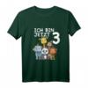 Süßes Kinder & Zoo T-Shirt zum 3. Geburtstag - Geschenkidee für Jungen und Mädchen, perfekt für Kinderpartys, Kindergarten und Schule
