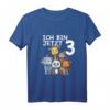 Süßes Kinder & Zoo T-Shirt zum 3. Geburtstag - Geschenkidee für Jungen und Mädchen, perfekt für Kinderpartys, Kindergarten und Schule