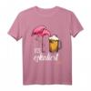 Es Eskaliert Eh Flamingo Bier Disko Festival Party T-Shirt – Lustiges Party Shirt für Festivals, Karneval, Oktoberfest & Anlässe