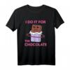 Lustiges Schokolade Hullern Hula Sportreifen T-Shirt – Witziges Fitness- und Essenmotiv für Mädchen und Freunde