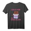 Lustiges Schokolade Hullern Hula Sportreifen T-Shirt – Witziges Fitness- und Essenmotiv für Mädchen und Freunde