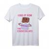 Lustiges Schokolade Hullern Hula Sportreifen T-Shirt – Witziges Fitness- und Essenmotiv für Mädchen und Freunde