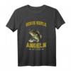 Lustiges Angler Spruch T-Shirt – Echte Kerle Angeln Ihr Essen, Geschenkidee für Angler und Angelteam