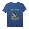 Lustiges Angler Spruch T-Shirt – Echte Kerle Angeln Ihr Essen, Geschenkidee für Angler und Angelteam