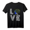 Blauer Pfau Vogel Peafowl Peahen Peacock Feder T-Shirt – Exotisches Tiermuster für Vogel- und Tierliebhaber, perfekt für Reisen, Zoo-Besuche & Geschenke
