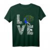 Blauer Pfau Vogel Peafowl Peahen Peacock Feder T-Shirt – Exotisches Tiermuster für Vogel- und Tierliebhaber, perfekt für Reisen, Zoo-Besuche & Geschenke