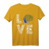 Blauer Pfau Vogel Peafowl Peahen Peacock Feder T-Shirt – Exotisches Tiermuster für Vogel- und Tierliebhaber, perfekt für Reisen, Zoo-Besuche & Geschenke