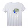 Blauer Pfau Vogel Peafowl Peahen Peacock Feder T-Shirt – Exotisches Tiermuster für Vogel- und Tierliebhaber, perfekt für Reisen, Zoo-Besuche & Geschenke