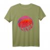 Tropische Frucht Retro 90er Vaporwave Wassermelone T-Shirt – Exotisches Sommer-Design für Strand & Freizeit