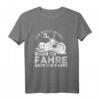 Motorrad Ich weiß nicht wohin ich fahre aber ich fahre T-Shirt - Lustiges Motorradfahrer T-Shirt für Abenteurer & Geschenk für Motorradliebhaber
