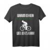 Warum Ich Kein E-bike Fahre? Weil Ich Es Kann! - Lustiges Fahrrad T-Shirt für Rennradfahrer & Fahrradliebhaber