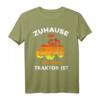 Zuhause ist wo mein Traktor ist - Lustiges Trecker Geschenk T-Shirt für Landwirte, Bauern & Traktorfahrer