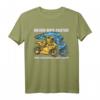 Fahre nie schneller als dein Schutzengel fliegen T-Shirt – Lustiges Motorrad T-Shirt für Frauen und Bikerinnen mit Humor