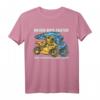 Fahre nie schneller als dein Schutzengel fliegen T-Shirt – Lustiges Motorrad T-Shirt für Frauen und Bikerinnen mit Humor