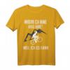 Lustiges Radfahrer T-Shirt 'Warum Ich ohne Akku fahre' – Originelles Geschenk für Radfahrer, MTB und Rennradfahrer