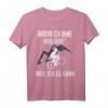 Lustiges Radfahrer T-Shirt 'Warum Ich ohne Akku fahre' – Originelles Geschenk für Radfahrer, MTB und Rennradfahrer
