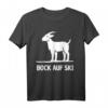 BOCK AUF SKI - Lustiges Skifahrer T-Shirt mit Skispruch für Skifans, Skiliebhaber und Après-Ski Partygänger