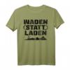 Waden Statt Laden MTB Biker Mountainbike Radfahrer Geschenk T-Shirt - Lustiges Motiv für passionierte Radfahrer & MTB Fans