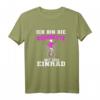 Einrad Fahren Kunstrad T-Shirt mit Spruch - Lustiges Geschenk für Mädchen und Frauen, die leidenschaftlich Einrad oder Kunstrad fahren